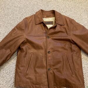 Vintage Strellson Leather Coat